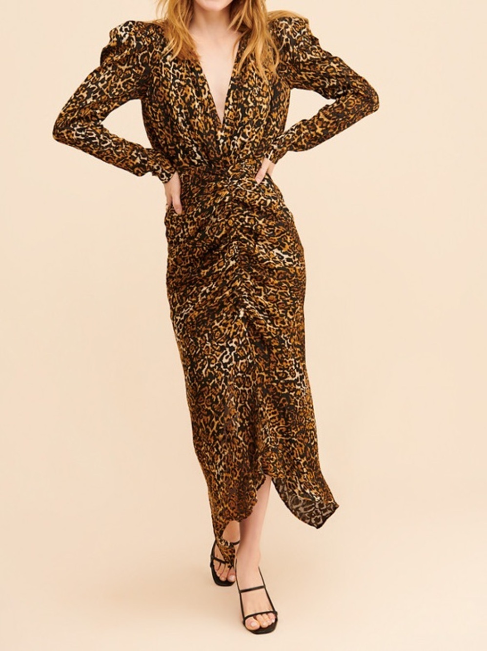 Ronny Kobo Astrid Maxi Dress Size L